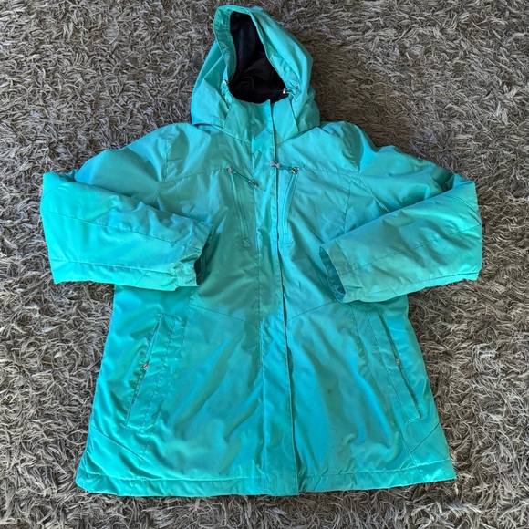 Women’s Zeroxposur Jacket 2 in 1 Mint Green Size Medium - Picture 1 of 7